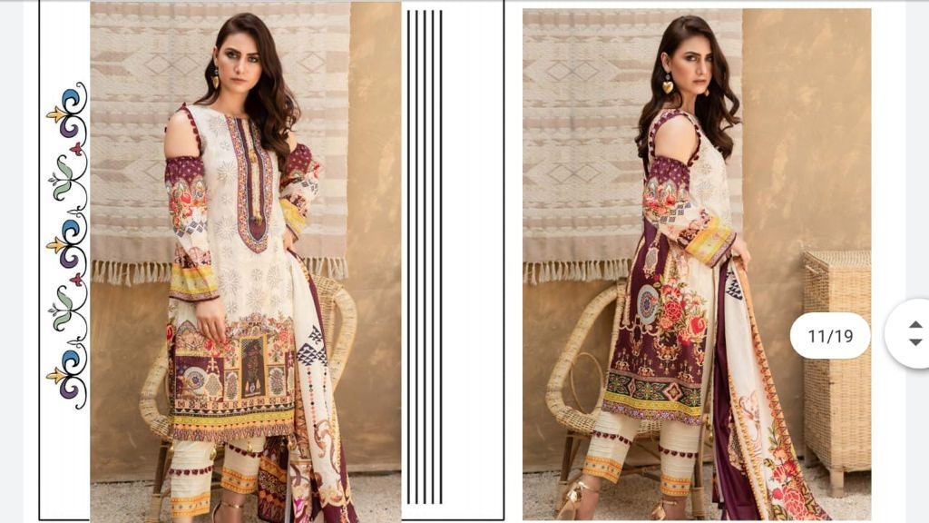 Eid Unstitched Embroidery Printed Eid Partywear Dress, Pakistani Branded, Salwar Kameez Suit for Wedding Partywear Eid Ramadan Special, Days