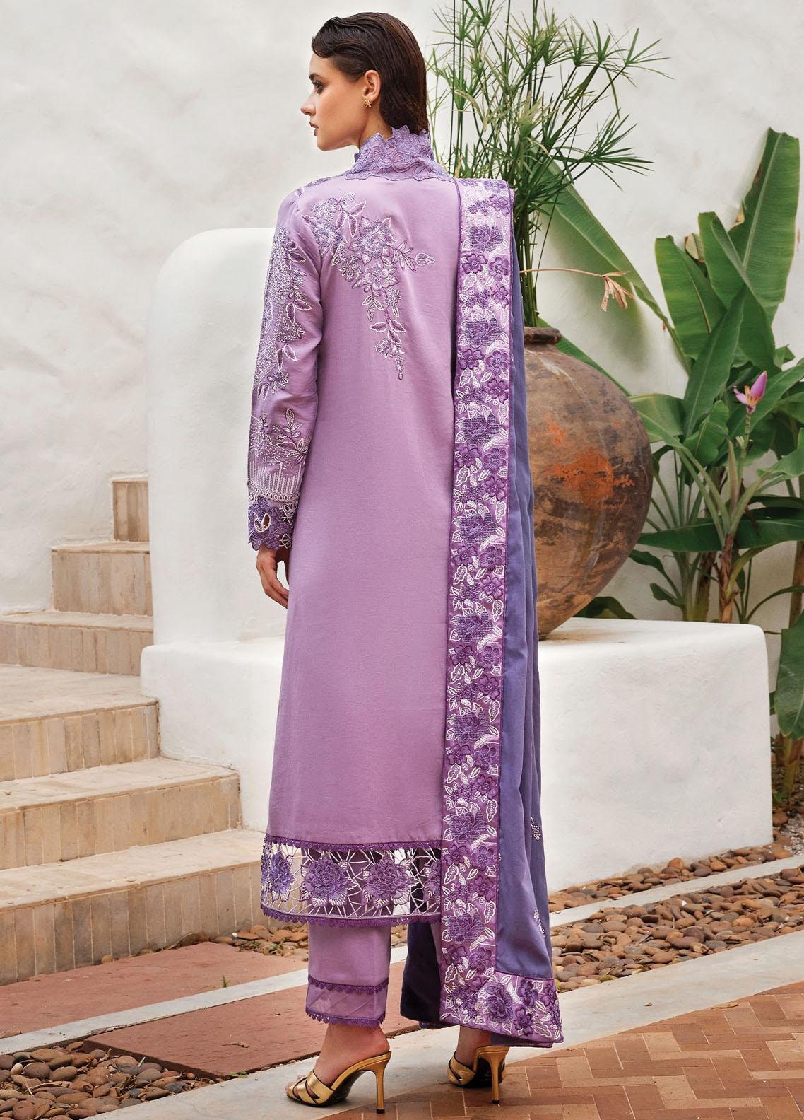 Eid Dress For Womens - Pakistani Embroidered Lawn Ramadan Partywear Festival Suits Salwar Kameez Suit In Large Size By Mushq