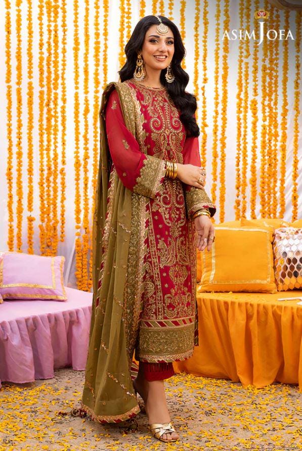 Eid Dress For Womens – Wedding Festival Salwar Kameez Suits Luxury Embroidered Chiffon Pakistani Eid Partywear Suit In Large Size