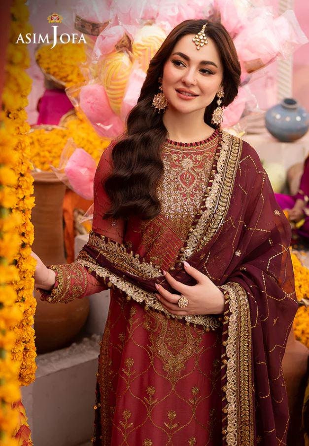 Eid Dress For Womens – Wedding Festival Salwar Kameez Suits Luxury Embroidered Chiffon Pakistani Eid Partywear Suit In Large Size