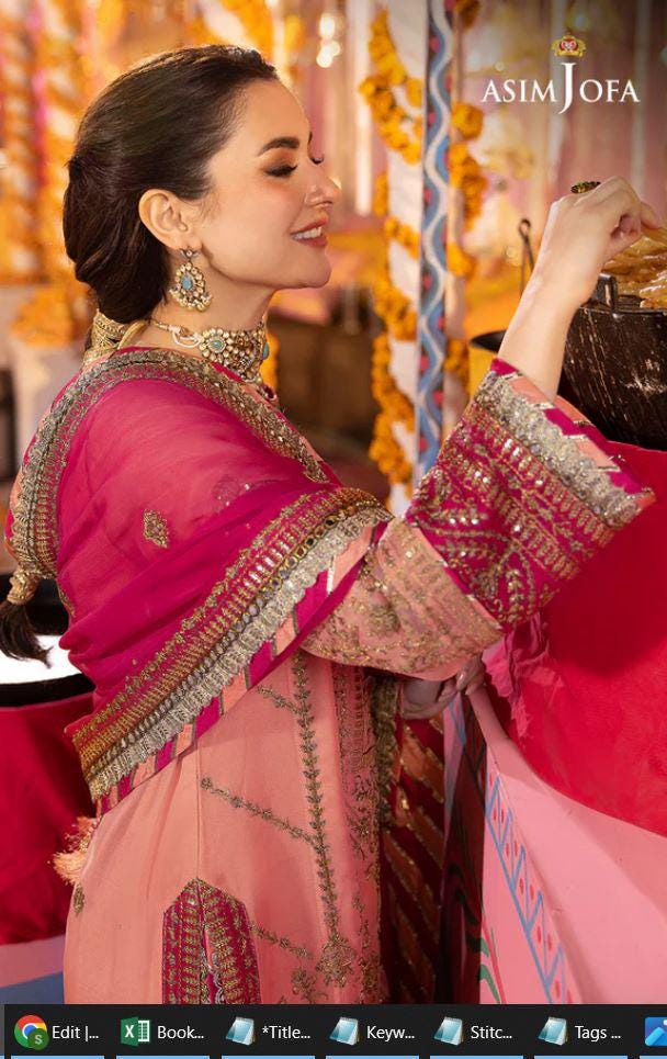 Eid Dress For Womens – Wedding Festival Salwar Kameez Suits Luxury Embroidered Chiffon Pakistani Eid Partywear Suit In Large Size