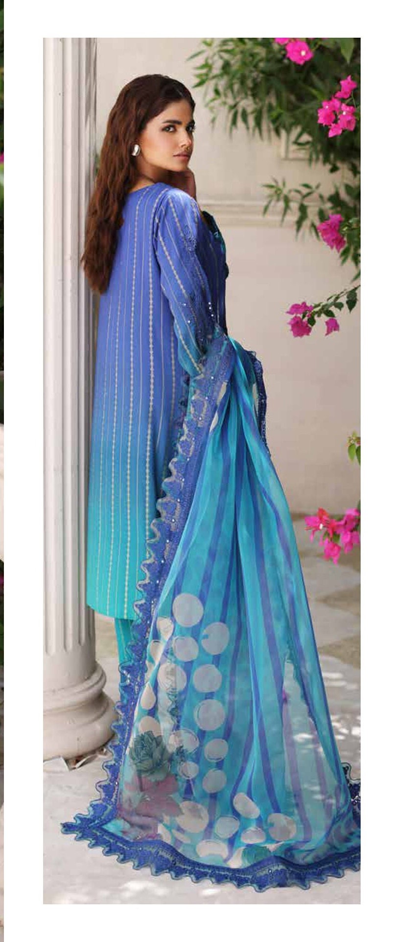 Eid Dress For Womens - Ramadan Partywear Festival Suits Salwar Kameez Suits Staple Jacquard Party Wear Suit In Large Size
