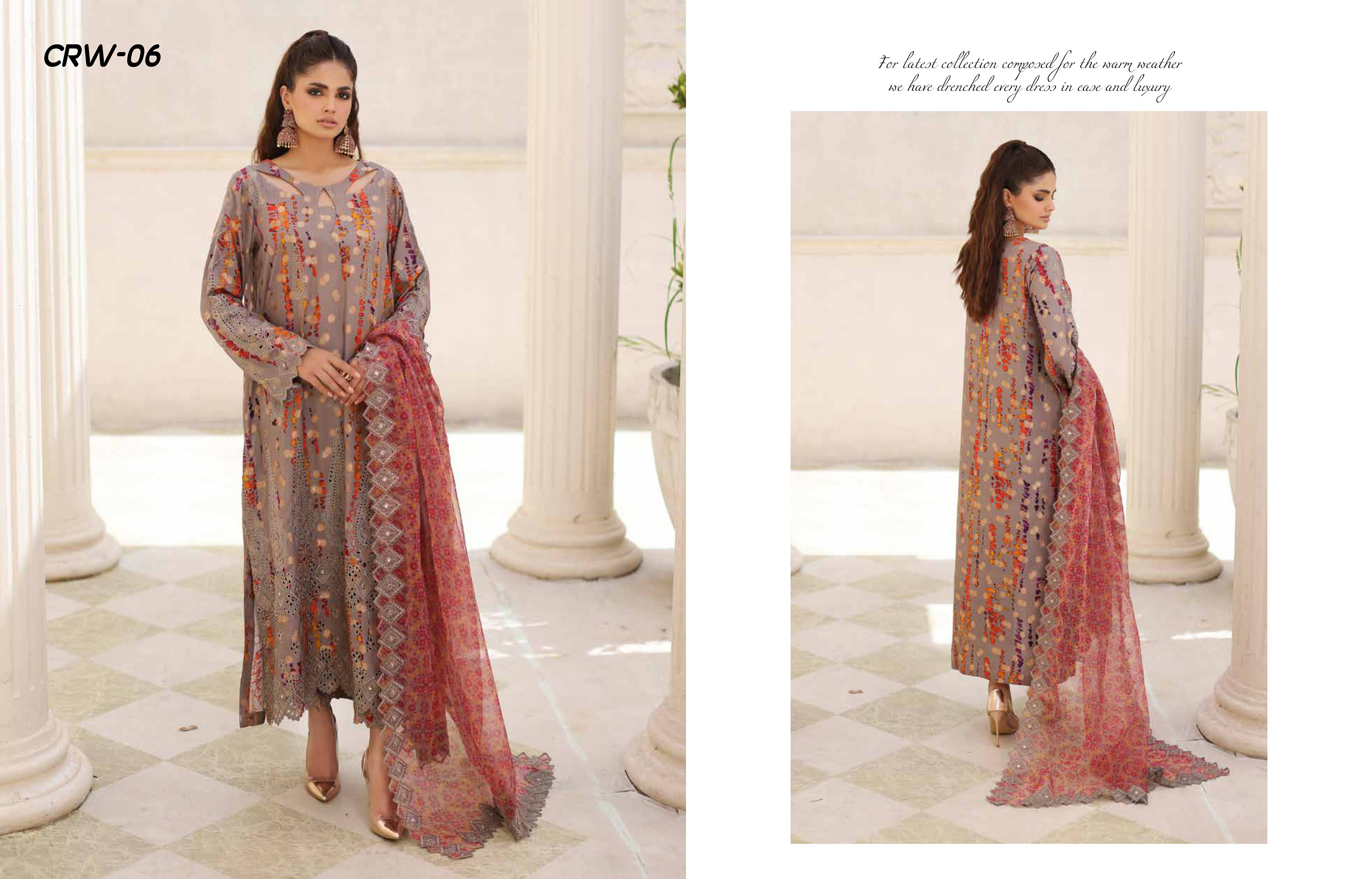 Eid Dress For Womens - Ramadan Partywear Festival Suits Salwar Kameez Suits Staple Jacquard Party Wear Suit In Large Size