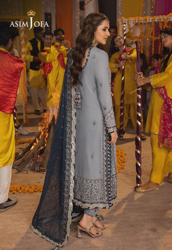 Eid Dress For Womens – Wedding Festival Salwar Kameez Suits Luxury Embroidered Chiffon Pakistani Eid Partywear Suit In Small Size