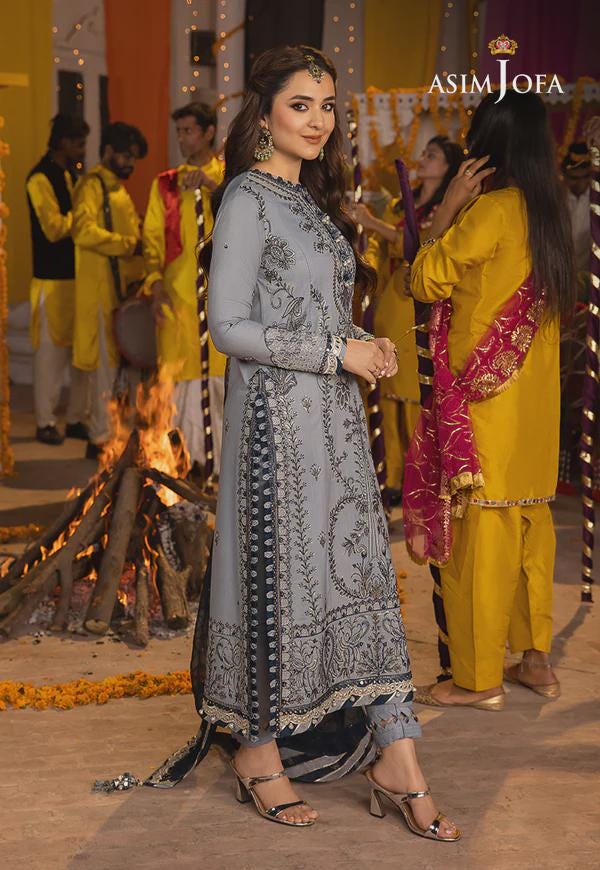 Eid Dress For Womens – Wedding Festival Salwar Kameez Suits Luxury Embroidered Chiffon Pakistani Eid Partywear Suit In Small Size