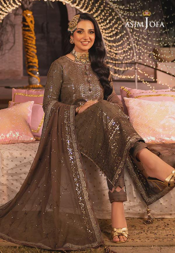 Eid Dress For Womens – Wedding Festival Salwar Kameez Suits Luxury Embroidered Chiffon Pakistani Eid Partywear Suit In Small Size