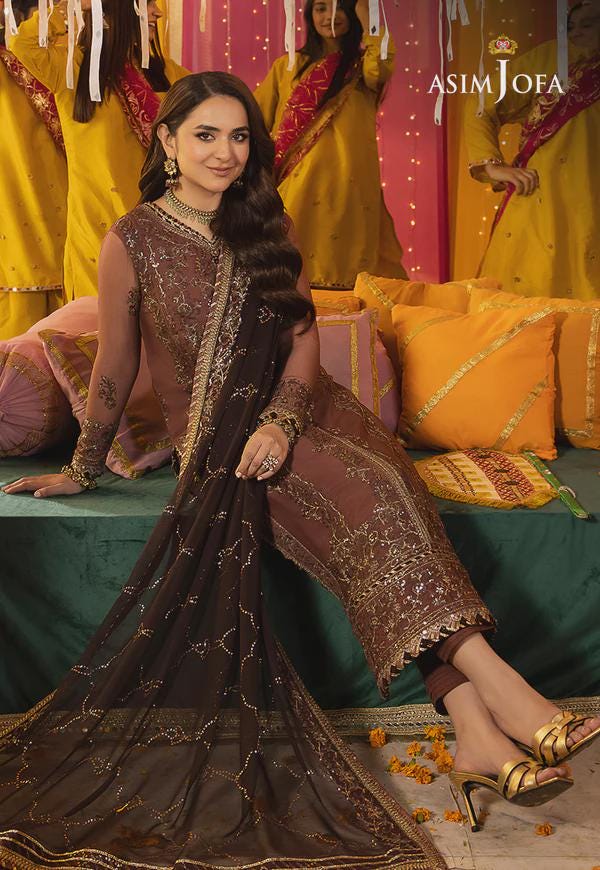 Eid Dress For Womens – Wedding Festival Salwar Kameez Suits Luxury Embroidered Chiffon Pakistani Eid Partywear Suit In Small Size