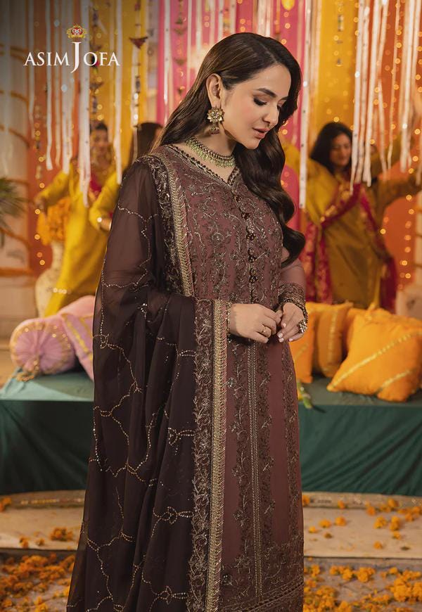 Eid Dress For Womens – Wedding Festival Salwar Kameez Suits Luxury Embroidered Chiffon Pakistani Eid Partywear Suit In Small Size
