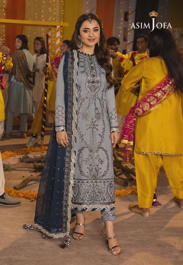Eid Dress For Womens – Wedding Festival Salwar Kameez Suits Luxury Embroidered Chiffon Pakistani Eid Partywear Suit In Small Size