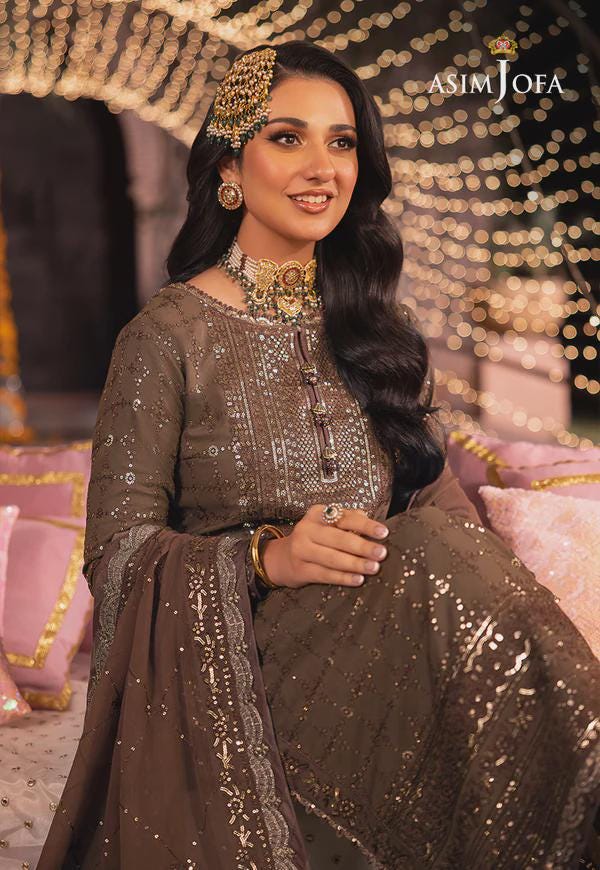 Eid Dress For Womens – Wedding Festival Salwar Kameez Suits Luxury Embroidered Chiffon Pakistani Eid Partywear Suit In Small Size