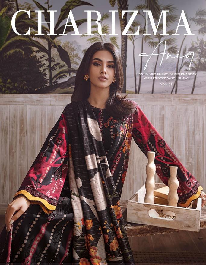 Eid Dress For Womens - Pakistani Embroidered Khaddar Ramadan Partywear Festival Suits Eid Salwar Kameez Suits in Large Size