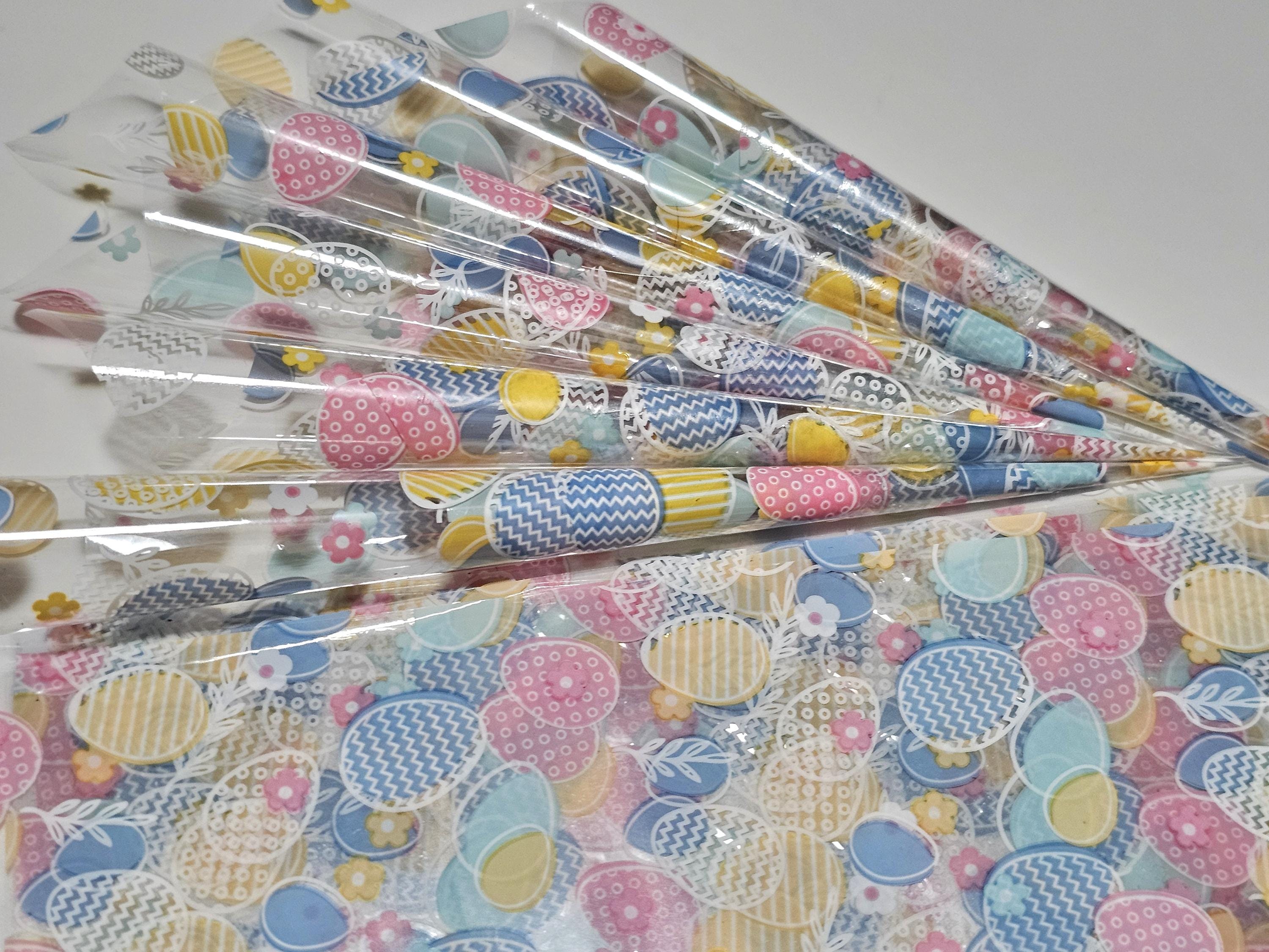 EASTER EGGS Henna Cellophane Sheet for Resin Crafts – Mehndi Precut Rerolled Cone Tape