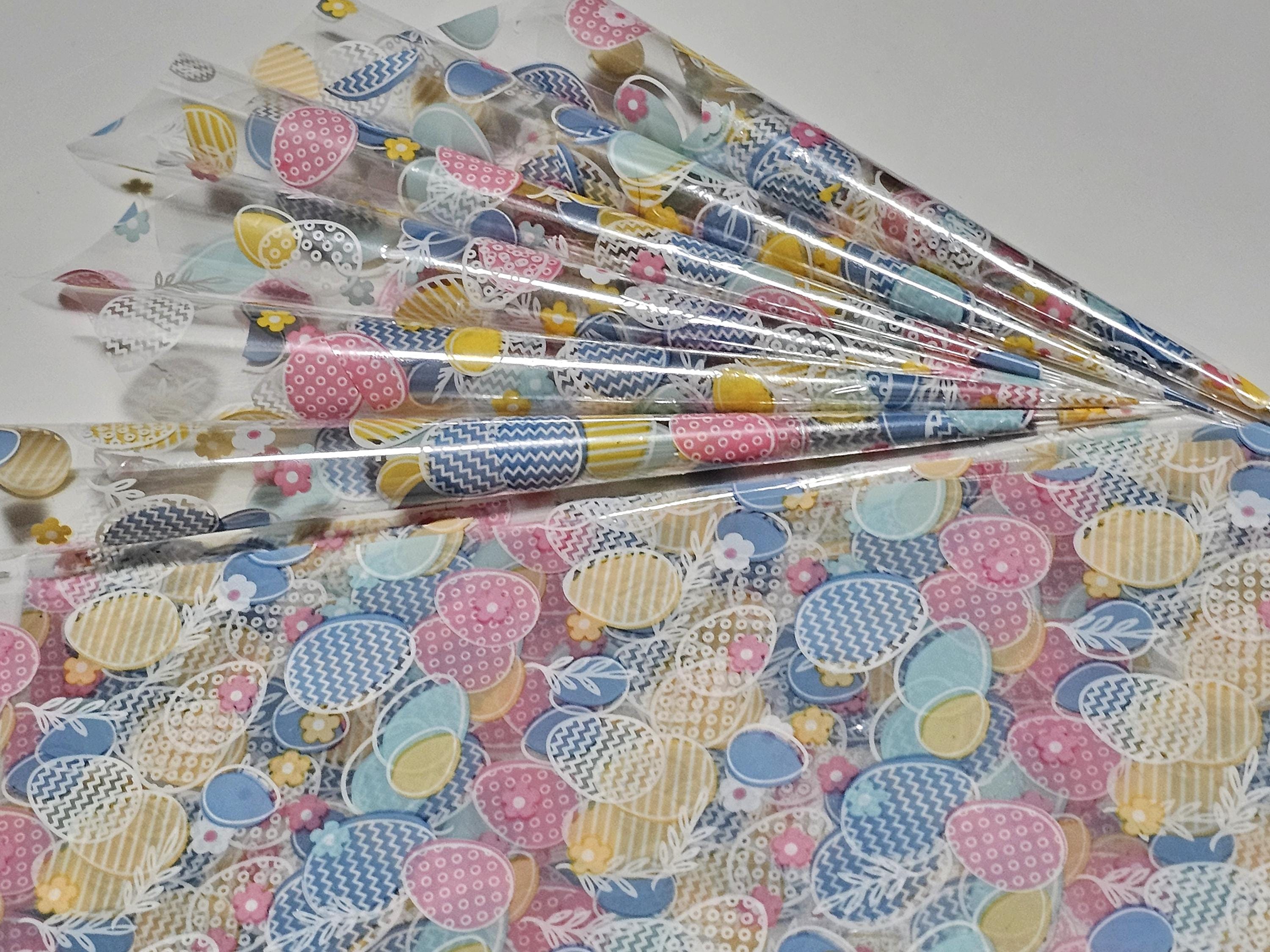 EASTER EGGS Henna Cellophane Sheet for Resin Crafts – Mehndi Precut Rerolled Cone Tape
