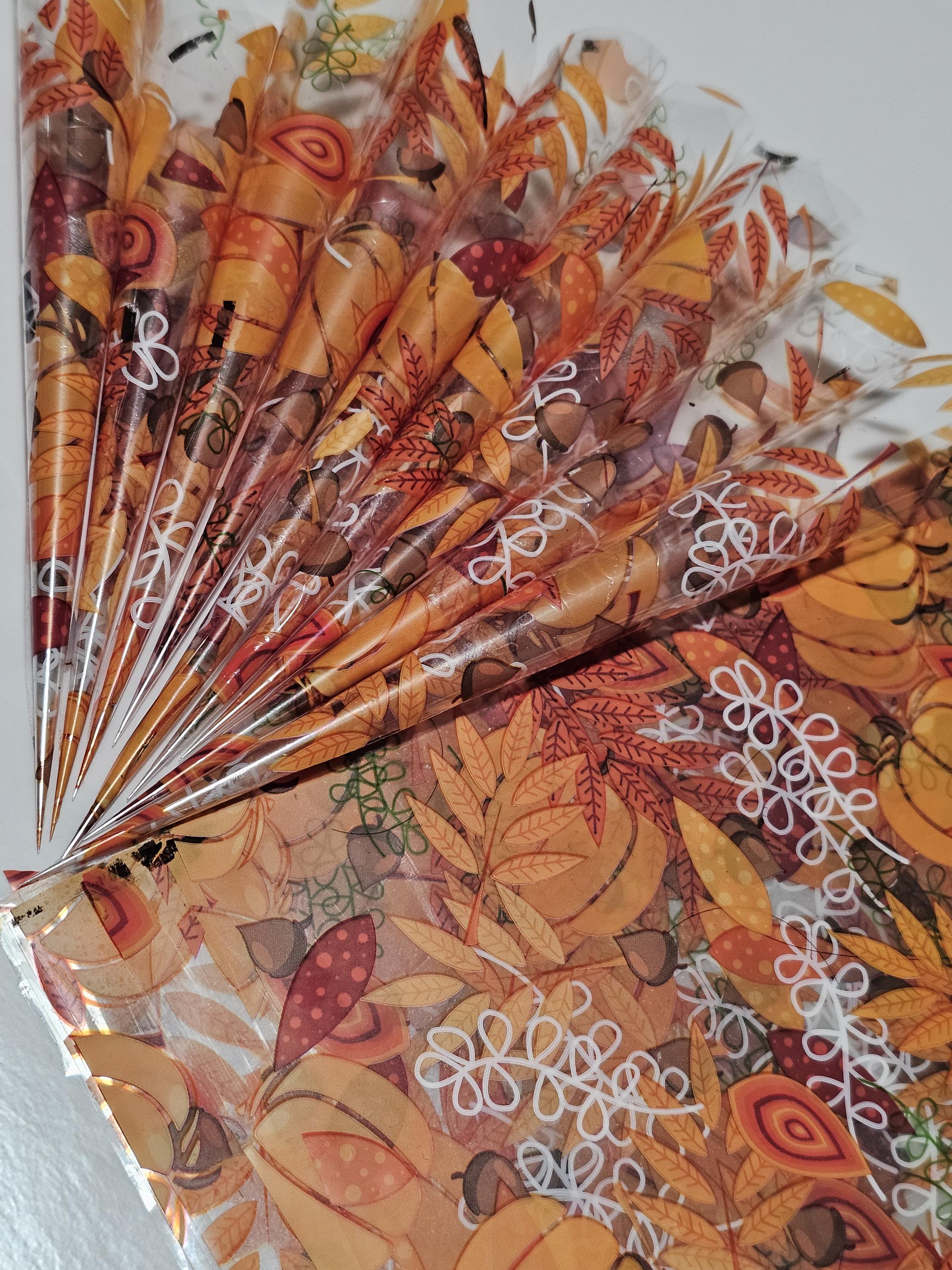 Henna Cellophane Sheet for Resin Crafts – Mehndi Precut Rerolled Cone Tape