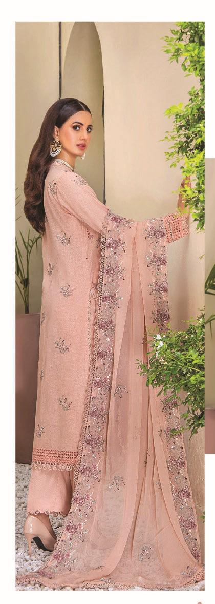 Eid Dress For Womens - Pakistani Embroidered Karandi Ramadan Partywear Festival Suits Salwar Kameez Suit In Large Size By Rumli