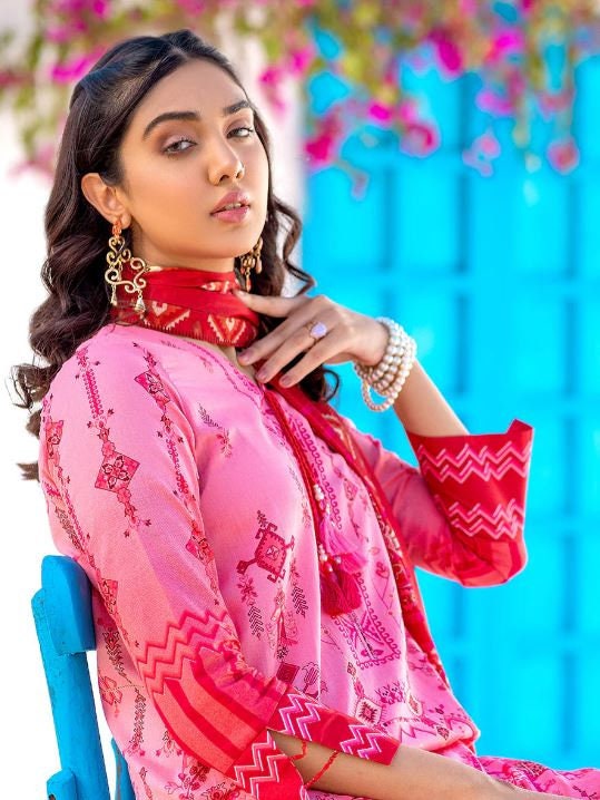 Eid Unstitched Eid Partywear Dress Pakistani Branded Designer Dress Unstitched 3pc Dress Dailywear Lawn Dress Unstitched Salwar Kameez Suit