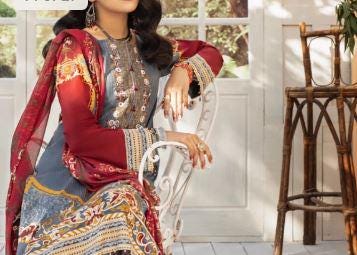 Eid Unstitched Eid Partywear Dress Pakistani Branded Designer Dress Unstitched 3pc Dress Dailywear Lawn Dress Unstitched Salwar Kameez Suit