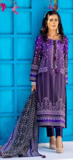 Eid Unstitched Eid Partywear Dress Pakistani Branded Designer Dress Unstitched 3pc Dress Dailywear Lawn Dress Unstitched Salwar Kameez Suit