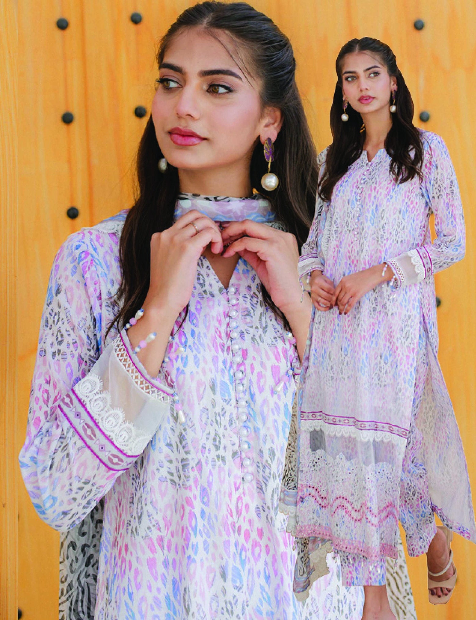 Eid Unstitched Eid Partywear Dress Pakistani Branded Designer Dress Unstitched 3pc Dress Dailywear Lawn Dress Unstitched Salwar Kameez Suit