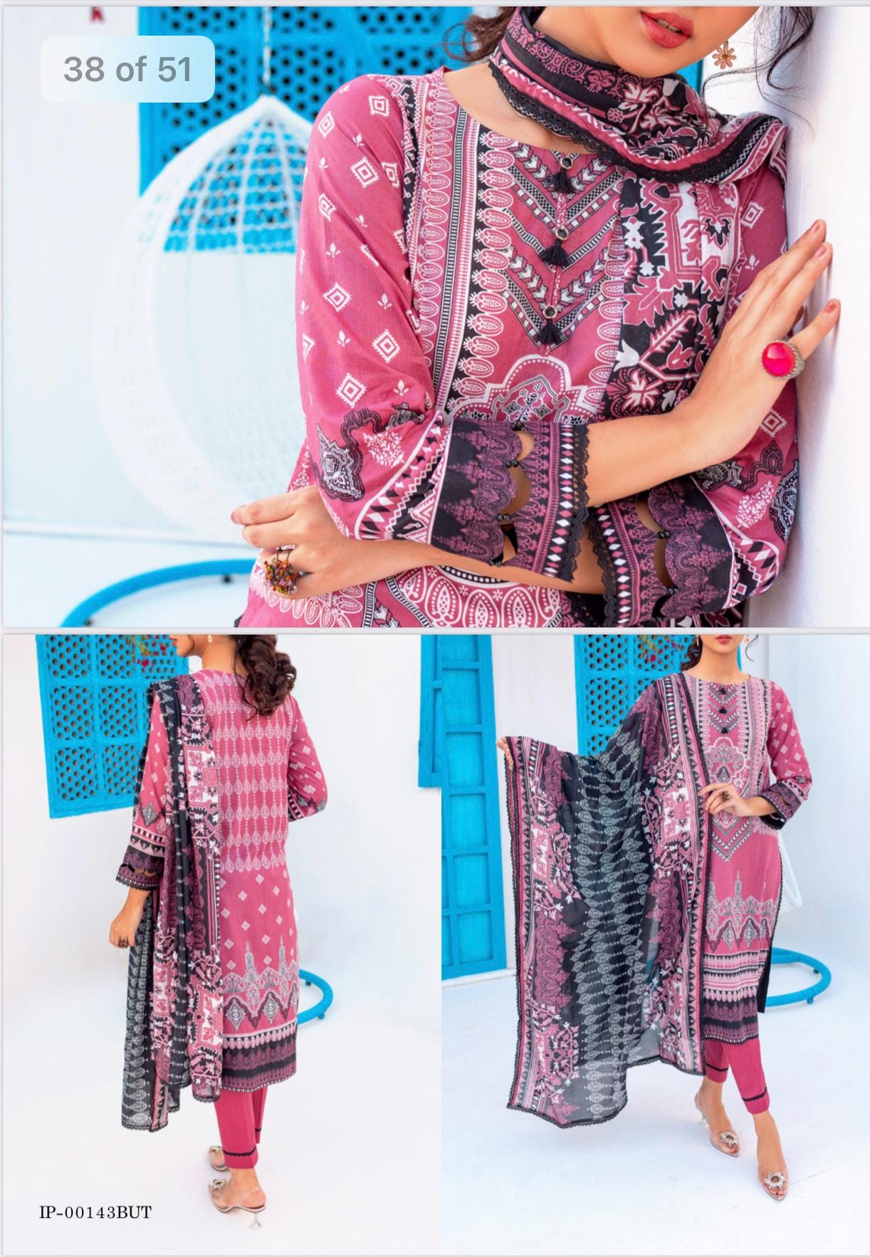 Eid Unstitched Eid Partywear Dress Pakistani Branded Designer Dress Unstitched 3pc Dress Dailywear Lawn Dress Unstitched Salwar Kameez Suit