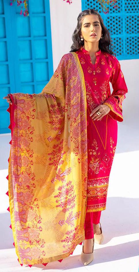 Eid Unstitched Eid Partywear Dress Pakistani Branded Designer Dress Unstitched 3pc Dress Dailywear Lawn Dress Unstitched Salwar Kameez Suit