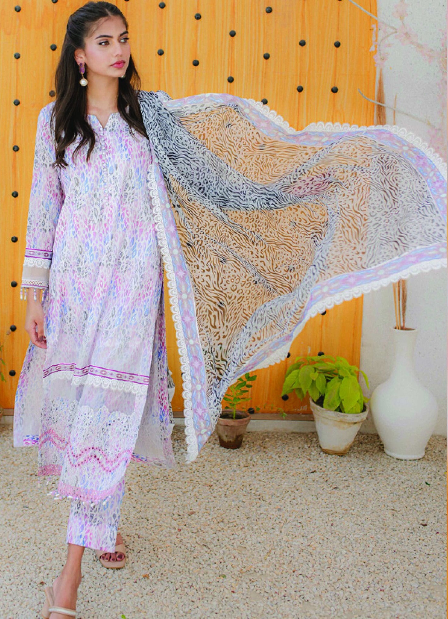 Eid Unstitched Eid Partywear Dress Pakistani Branded Designer Dress Unstitched 3pc Dress Dailywear Lawn Dress Unstitched Salwar Kameez Suit