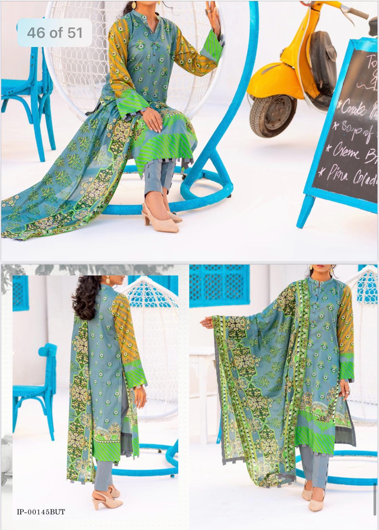 Eid Unstitched Eid Partywear Dress Pakistani Branded Designer Dress Unstitched 3pc Dress Dailywear Lawn Dress Unstitched Salwar Kameez Suit