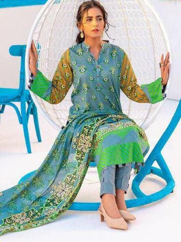 Eid Unstitched Eid Partywear Dress Pakistani Branded Designer Dress Unstitched 3pc Dress Dailywear Lawn Dress Unstitched Salwar Kameez Suit