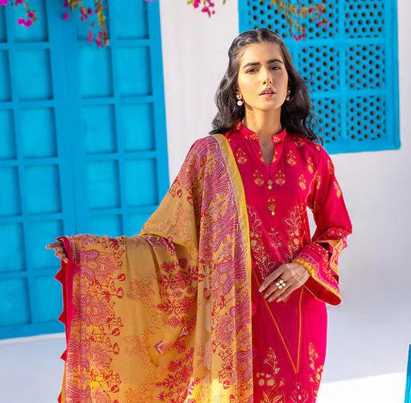 Eid Unstitched Eid Partywear Dress Pakistani Branded Designer Dress Unstitched 3pc Dress Dailywear Lawn Dress Unstitched Salwar Kameez Suit
