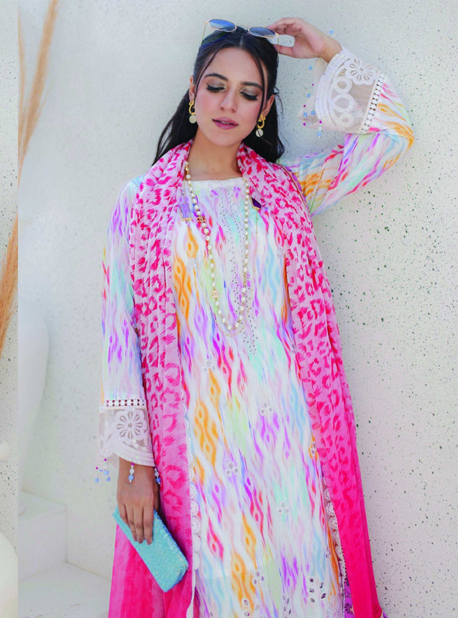 Eid Unstitched Eid Partywear Dress Pakistani Branded Designer Dress Unstitched 3pc Dress Dailywear Lawn Dress Unstitched Salwar Kameez Suit