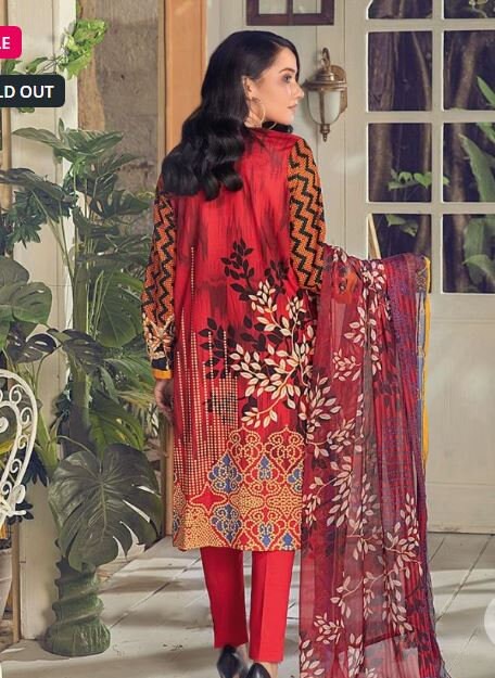 Eid Unstitched Eid Partywear Dress Pakistani Branded Designer Dress Unstitched 3pc Dress Dailywear Lawn Dress Unstitched Salwar Kameez Suit