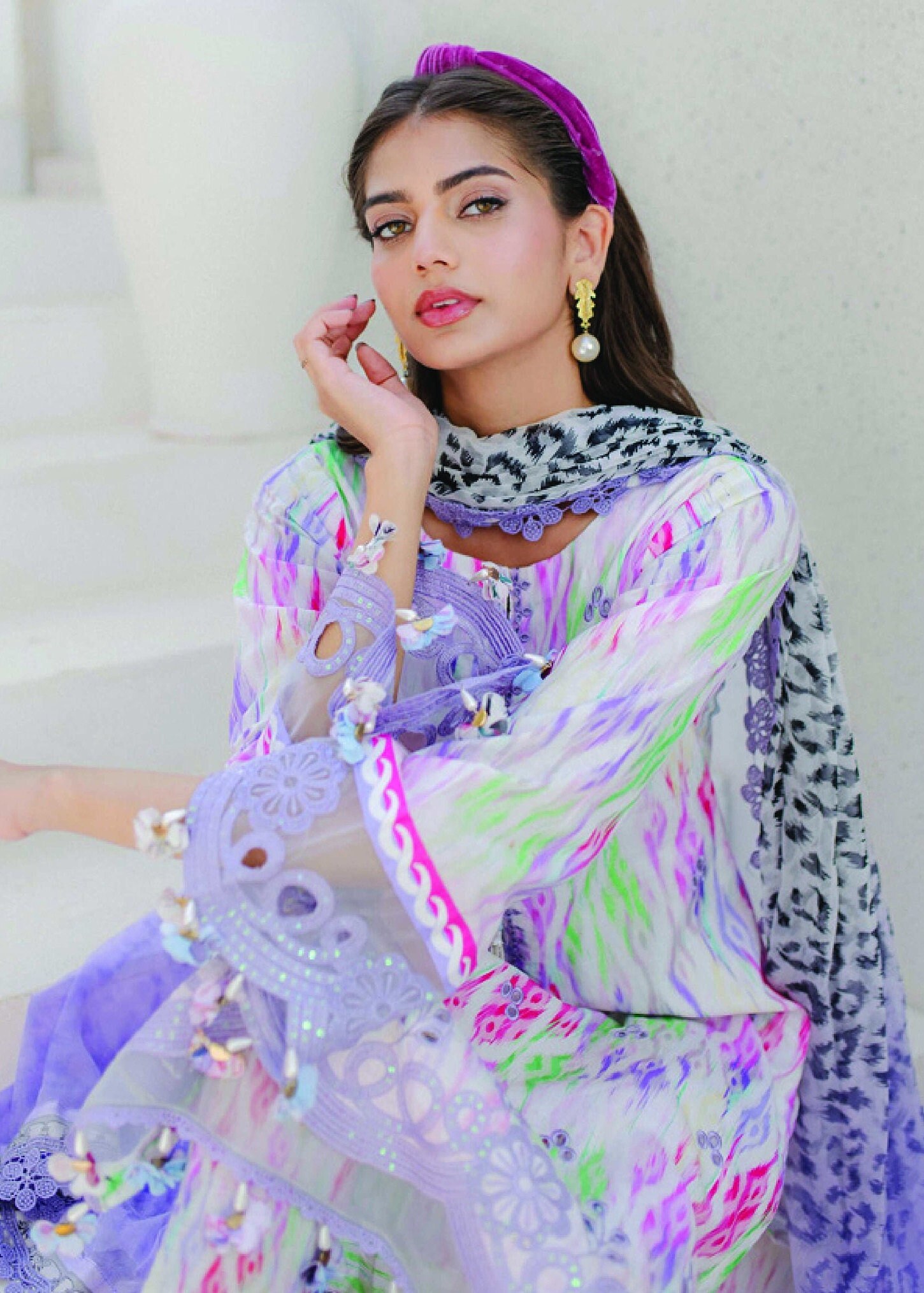 Eid Unstitched Eid Partywear Dress Pakistani Branded Designer Dress Unstitched 3pc Dress Dailywear Lawn Dress Unstitched Salwar Kameez Suit
