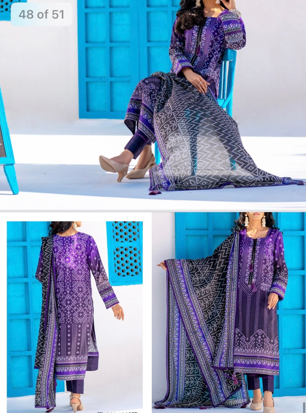 Eid Unstitched Eid Partywear Dress Pakistani Branded Designer Dress Unstitched 3pc Dress Dailywear Lawn Dress Unstitched Salwar Kameez Suit
