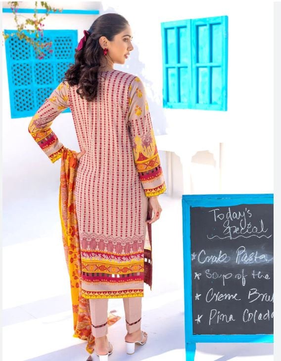 Eid Unstitched Eid Partywear Dress Pakistani Branded Designer Dress Unstitched 3pc Dress Dailywear Lawn Dress Unstitched Salwar Kameez Suit