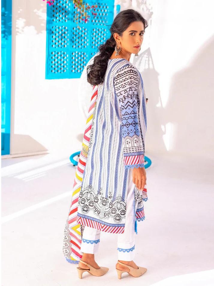 Eid Unstitched Eid Partywear Dress Pakistani Branded Designer Dress Unstitched 3pc Dress Dailywear Lawn Dress Unstitched Salwar Kameez Suit