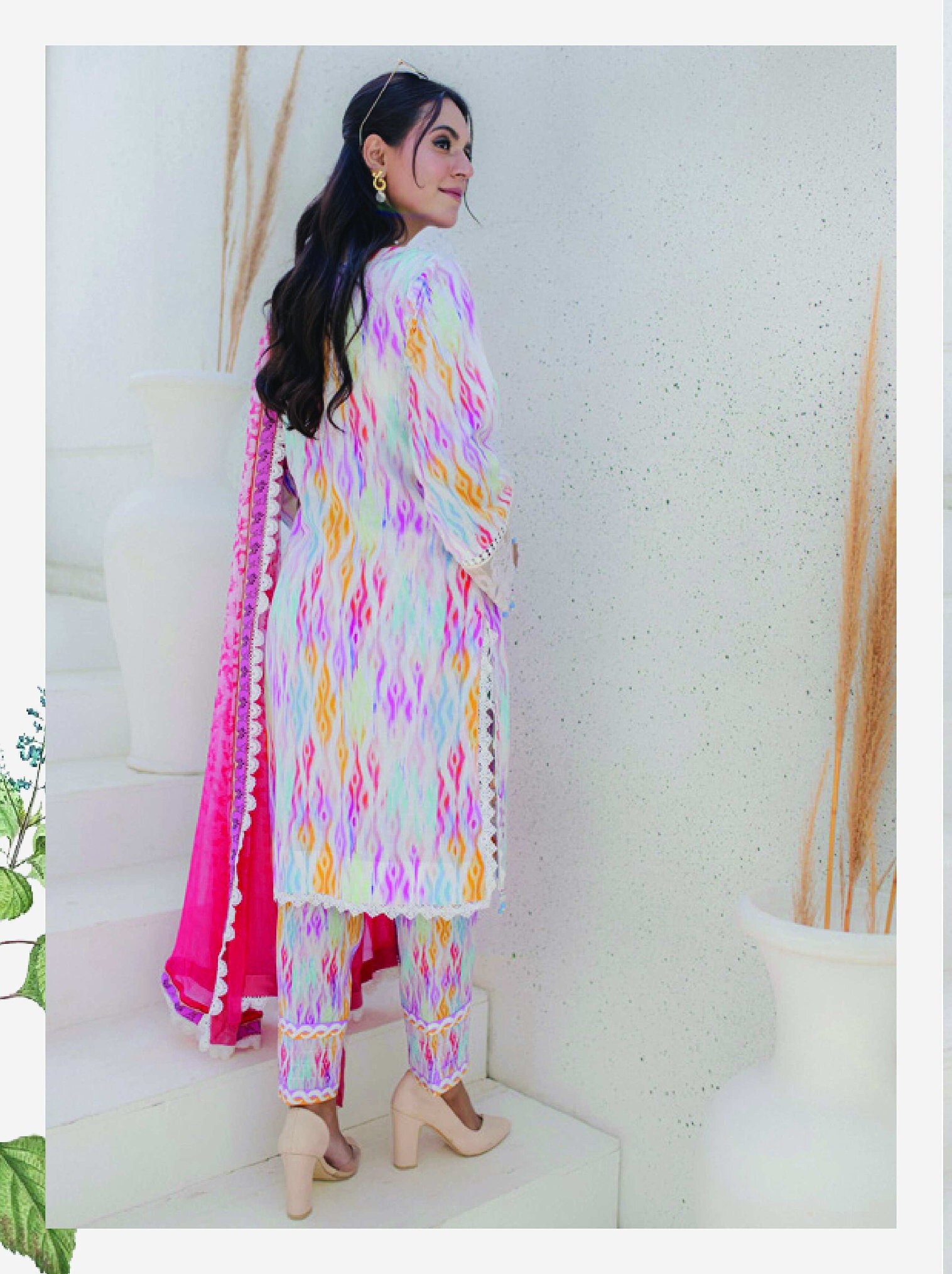 Eid Unstitched Eid Partywear Dress Pakistani Branded Designer Dress Unstitched 3pc Dress Dailywear Lawn Dress Unstitched Salwar Kameez Suit