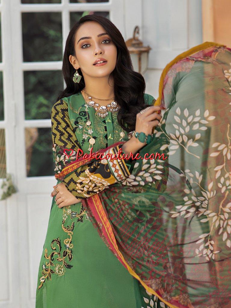 Eid Unstitched Eid Partywear Dress Pakistani Branded Designer Dress Unstitched 3pc Dress Dailywear Lawn Dress Unstitched Salwar Kameez Suit