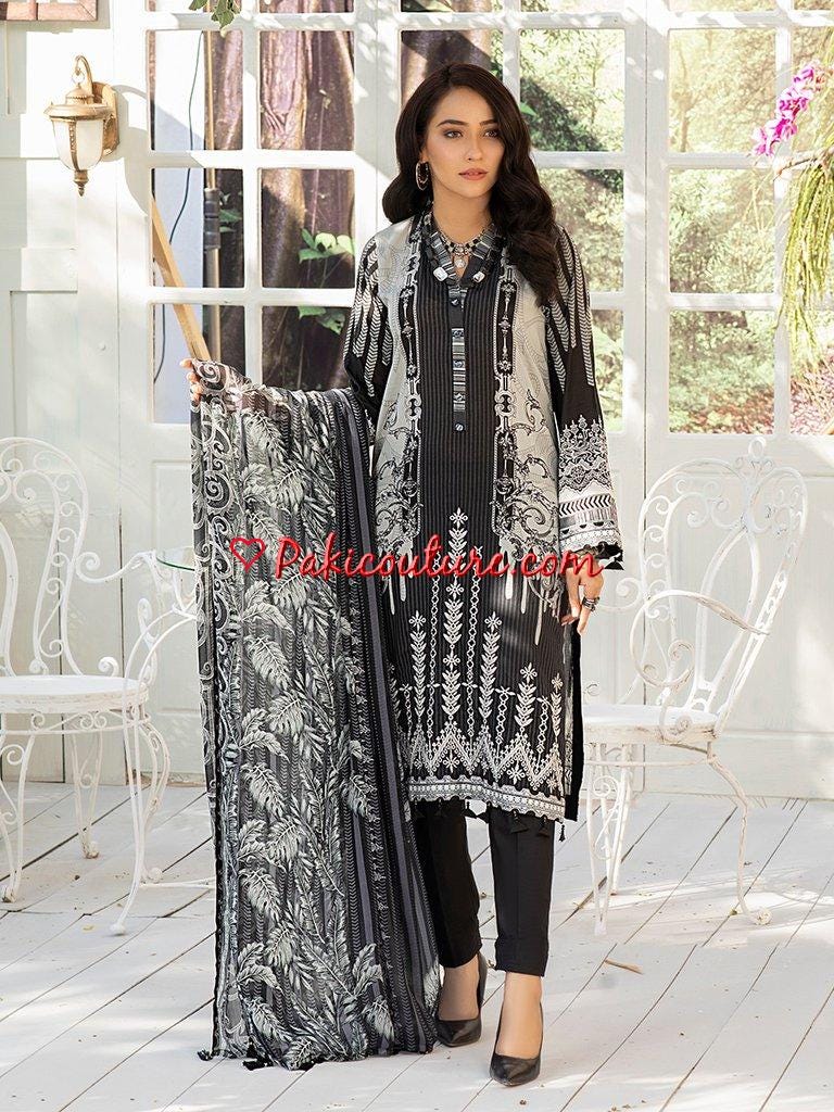 Eid Unstitched Eid Partywear Dress Pakistani Branded Designer Dress Unstitched 3pc Dress Dailywear Lawn Dress Unstitched Salwar Kameez Suit