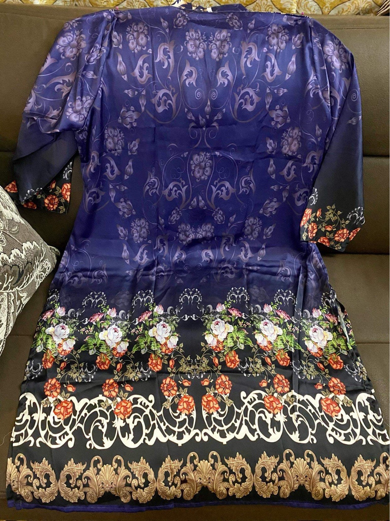 Eid Dress For Womens - Pakistani Embroidered Lawn Kurti for Girls Ramadan Partywear Festival Suits Girls Kurti In Medium & Large Size