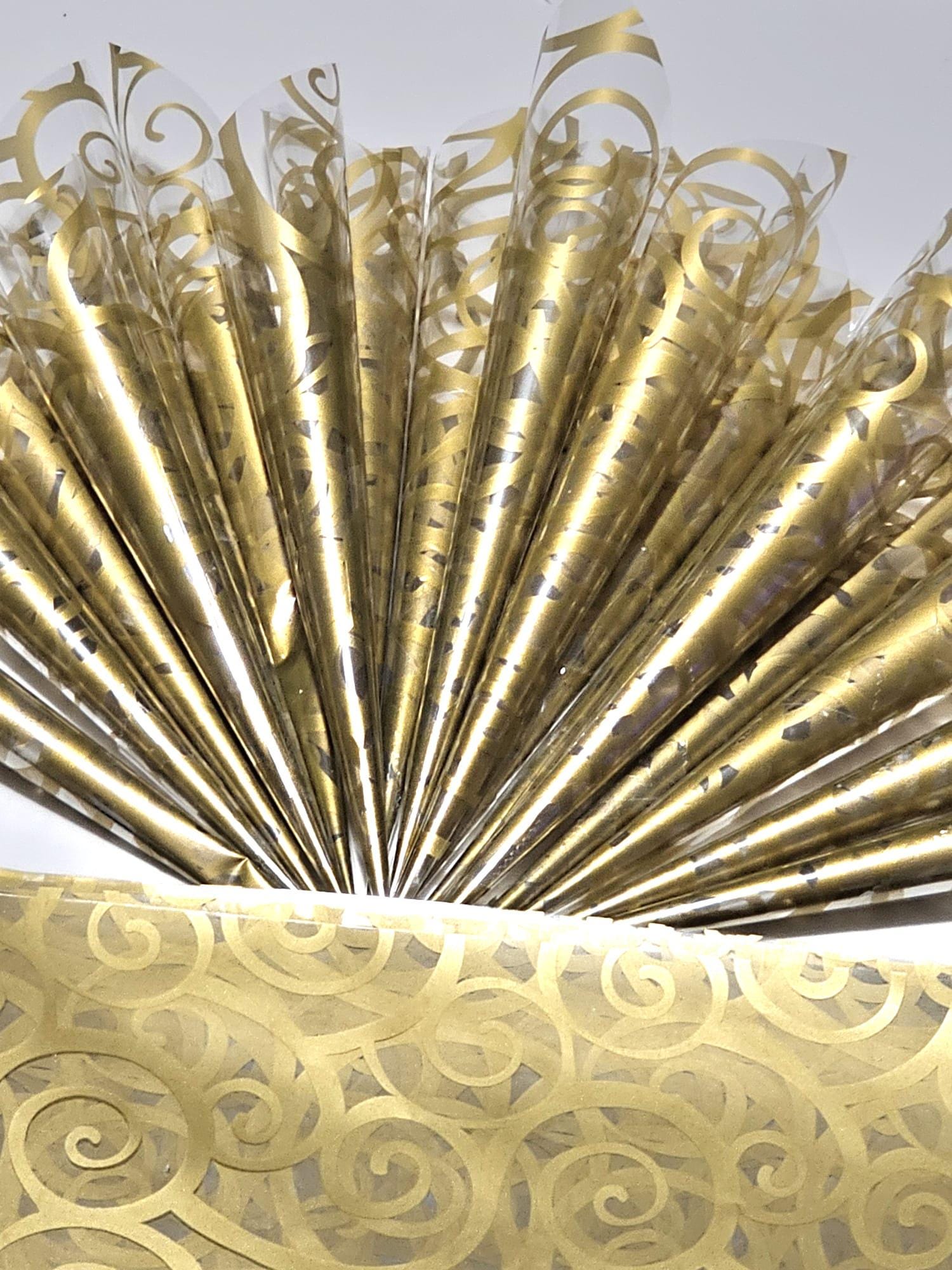 Cellophane Sheets Precut Rerolled Cone Adhesive Coated Sheets For Resin Crafts Easy to Use Cello Sheets Cellophane Rerolled Precut Sheets