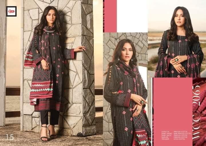 Eid Dress For Womens - Pakistani Embroidered Khaddar Ramadan Partywear Festival Suits Eid Salwar Kameez Suits in Small Size