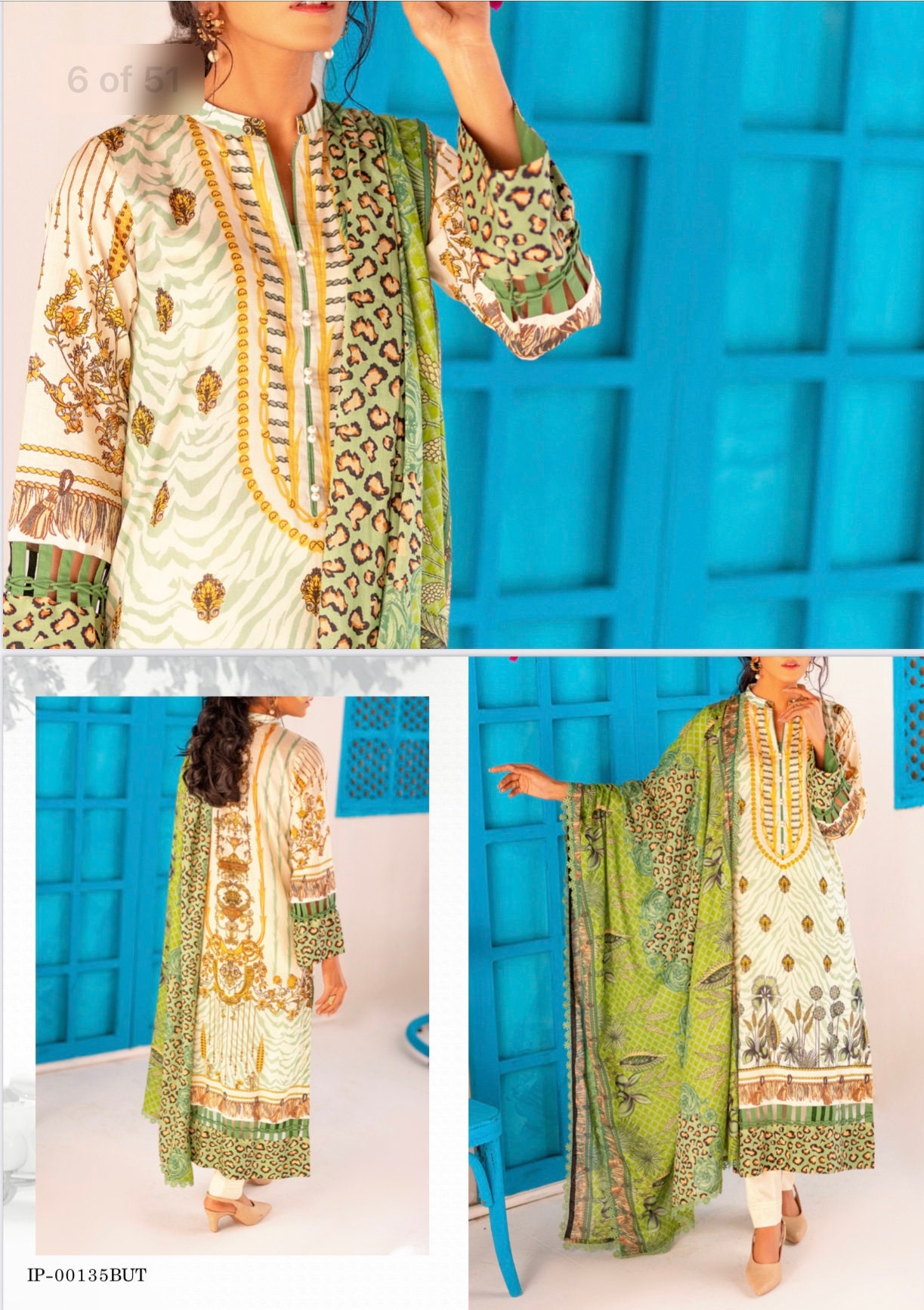 Eid Unstitched Clothes Pakistani Branded Salwar Kameez Suit Unstitched Eid Partywear Dress, Salwar Kamij Dress for Eid Ramadan Special Day