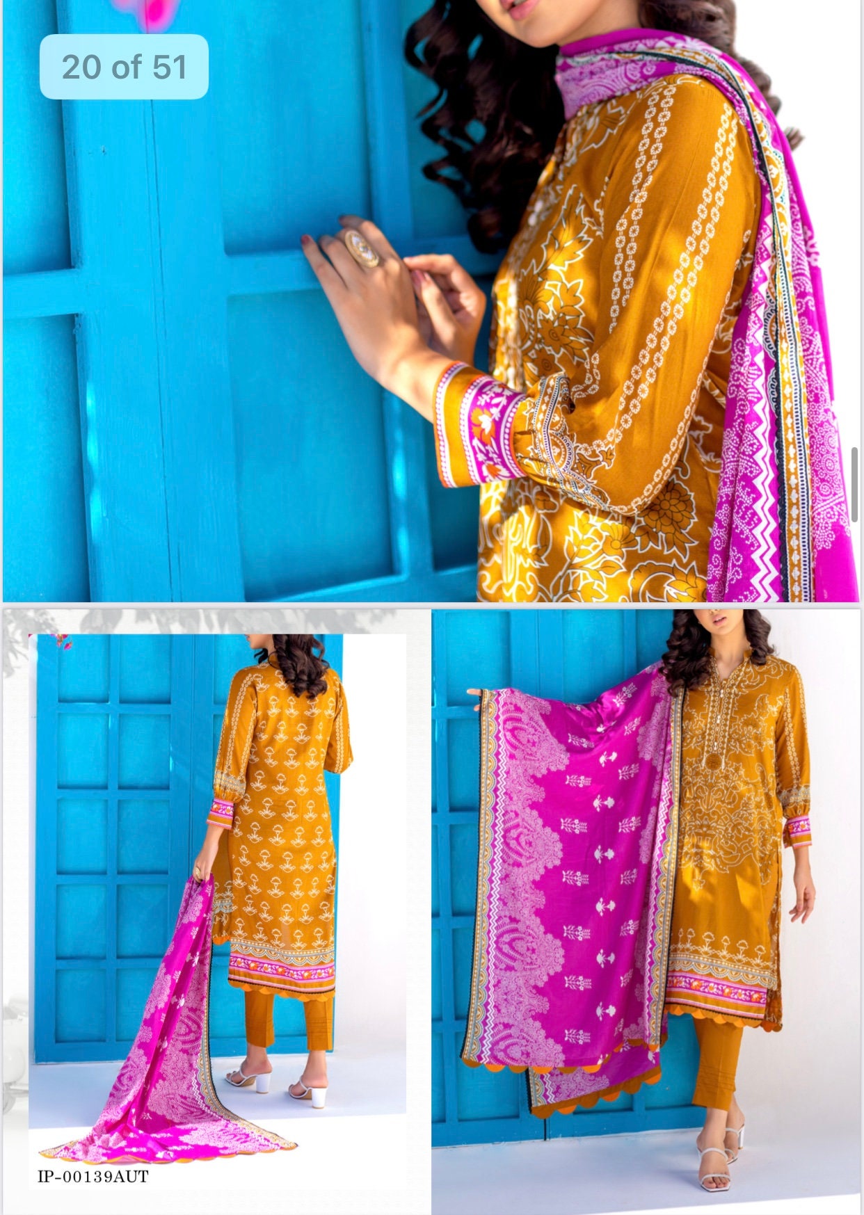Eid Unstitched Clothes Pakistani Branded Salwar Kameez Suit Unstitched Eid Partywear Dress, Salwar Kamij Dress for Eid Ramadan Special Day
