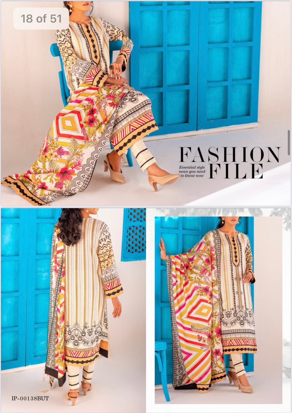 Eid Unstitched Clothes Pakistani Branded Salwar Kameez Suit Unstitched Eid Partywear Dress, Salwar Kamij Dress for Eid Ramadan Special Day