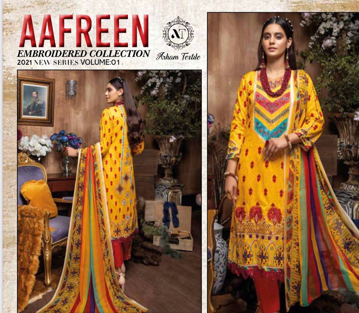 Eid Pakistani Branded, Unstitched Clothes, Embroidery Printed, Salwar Kamij Dress, for Eid Ramadan Special Day Eid Partywear Dress By Afreen