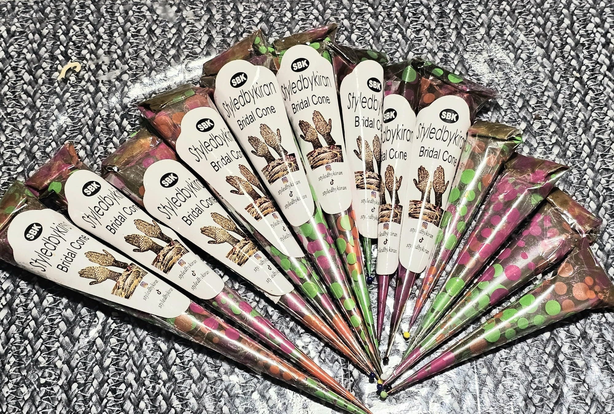 Fresh Natural Henna for Newbie Organic Mehndi for Bridal Natural Organic Henna Herbal Henna Cone for Wedding Bday Party Fresh Henna Cone