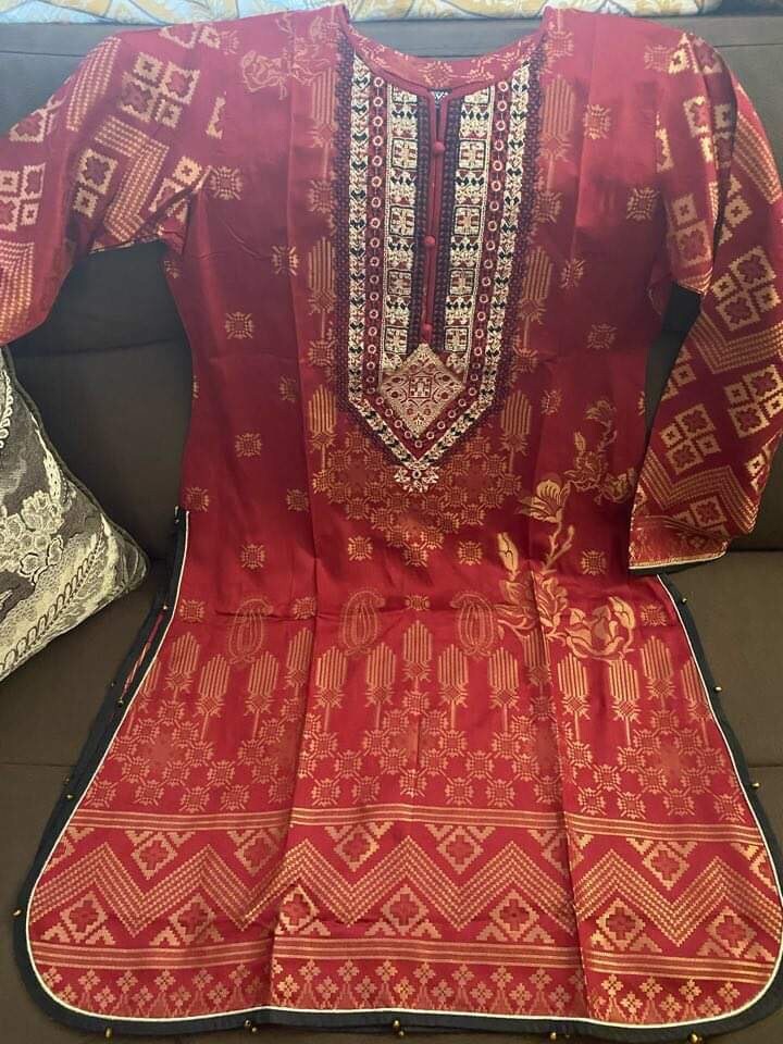 Eid party wear stitched-Small size left - Partywear Eid Dress -  Salwar Kameez Suit -