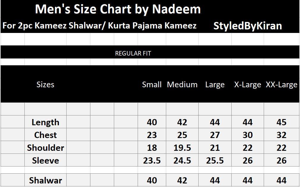 Salwar Kameez Suits For Men  – Eid Pakistani Festival Ramadan Mens Dress Party Wear Salwar Suit for Man In  XL & XXL Size