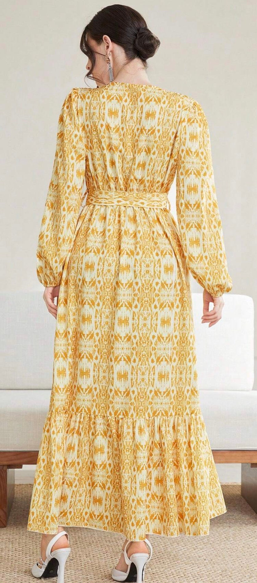 New Beautiful Model Mulvari Floral Print Maxi Partywear Floral Maxi Designer Dress Floral Long Maxi Readymade Frock