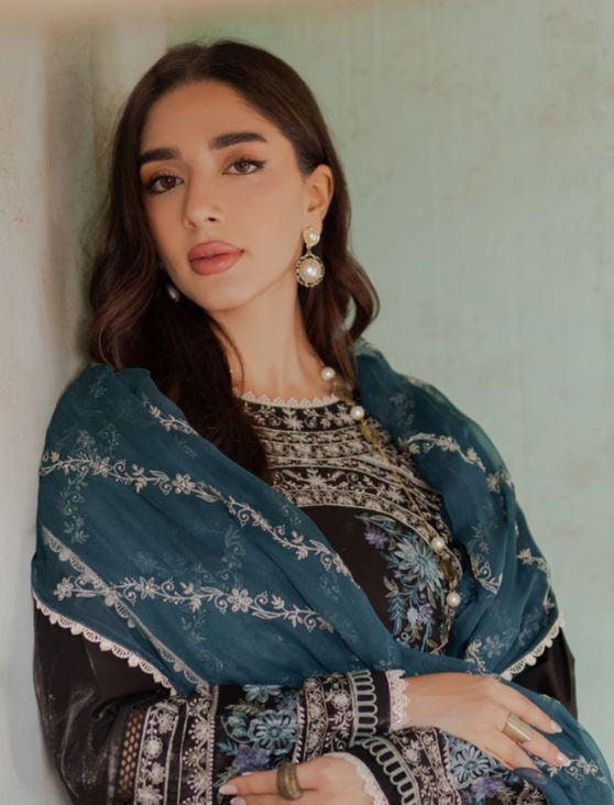 Eid Dress For Womens - Pakistani Embroidered Lawn Ramadan Partywear Festival Suits Salwar Kameez Suit In Large Size By Rajbari